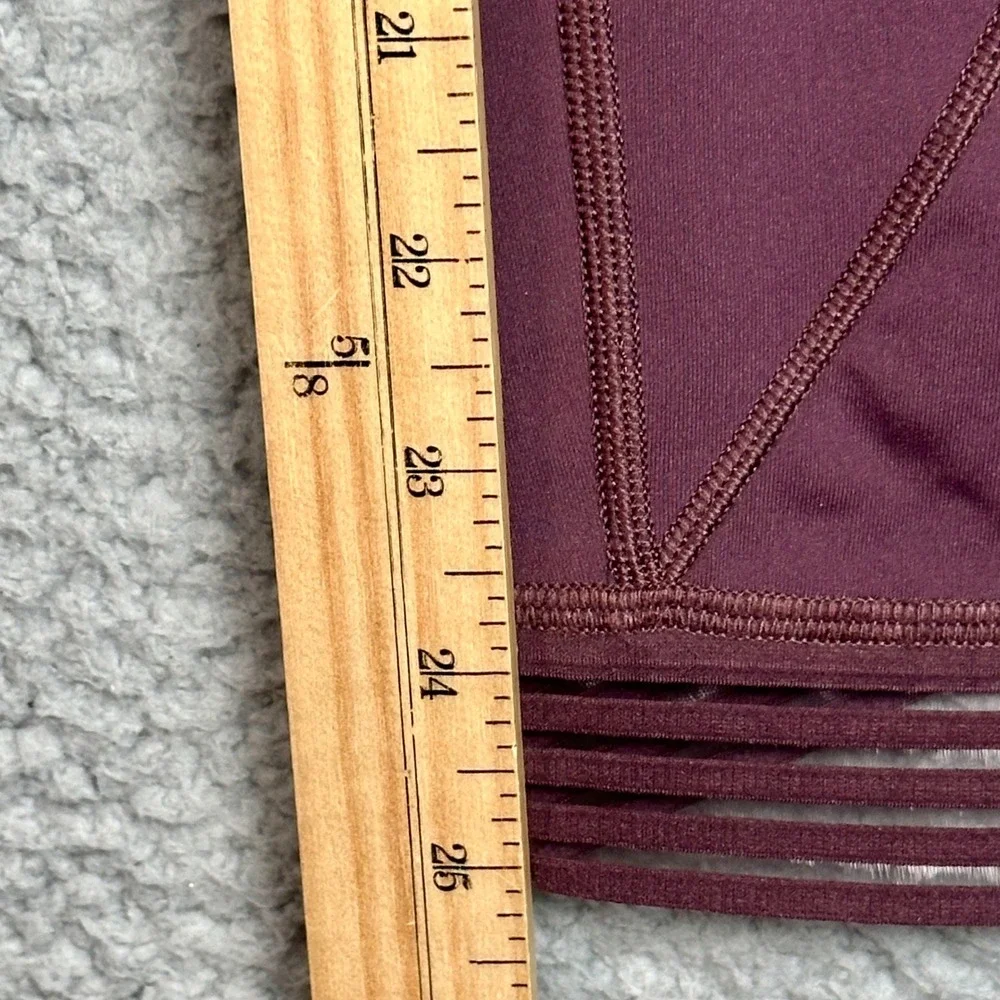 Lululemon Find Focus 7/8 Tight Women's 6 Arctic Plum Mesh Luxtreme Leggings Gym